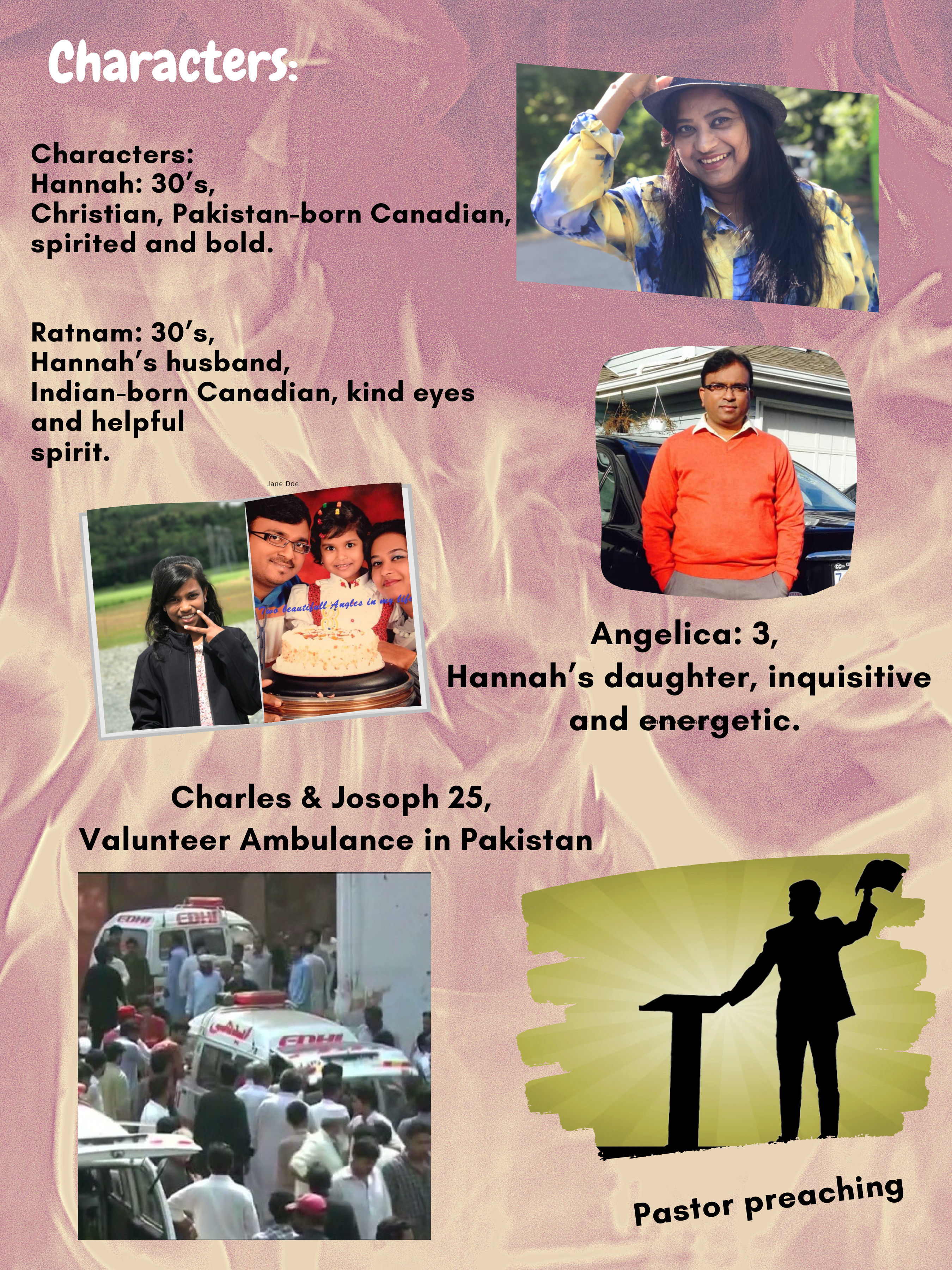 Main actors for the movie 12